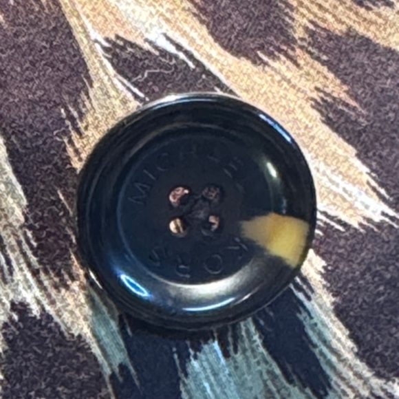 MICHAEL Michael Kors Leopard Print Trench Coat - Picture 6 of 15